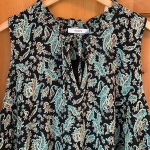 Ricki's Sleeveless Tie Front Blouse XXL
